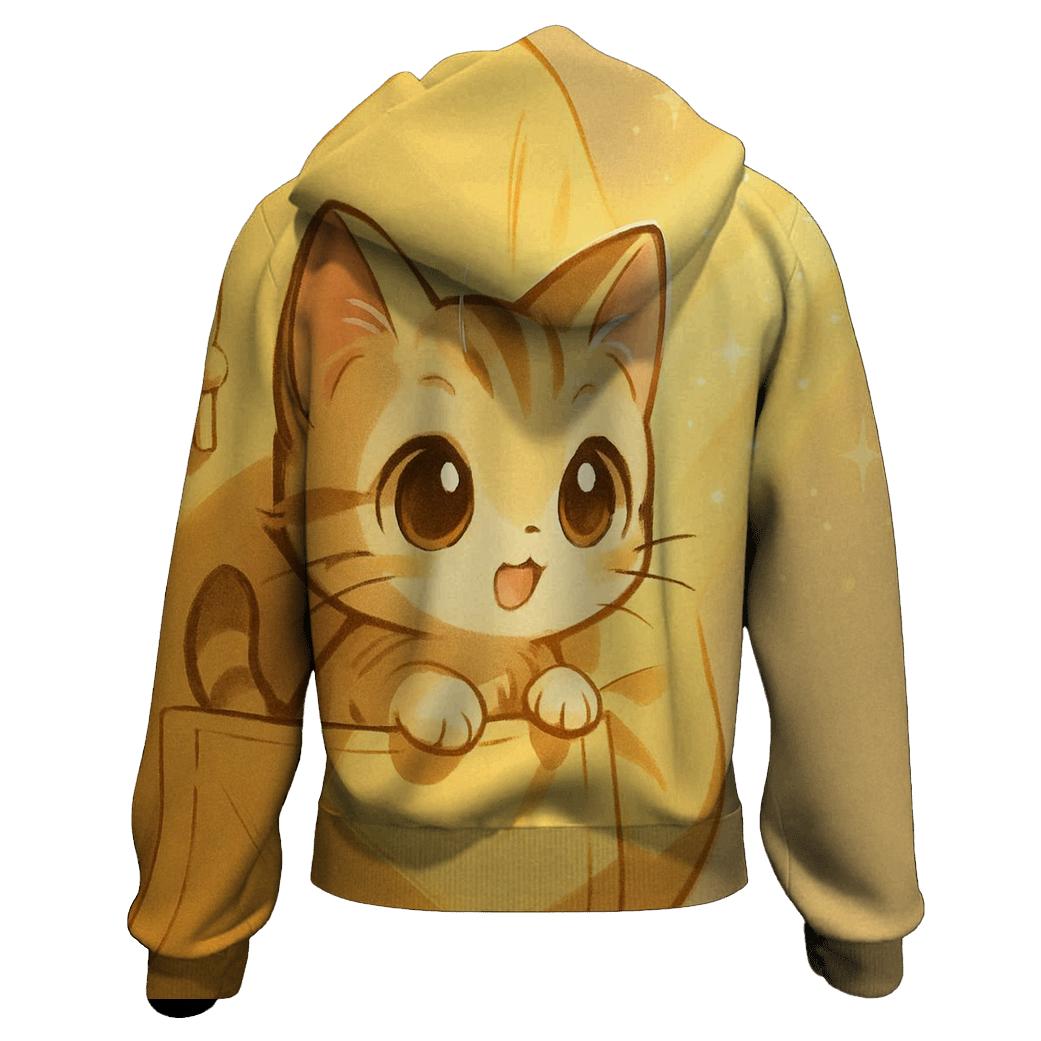 Pocket Sunbeam Kitten premium hoodies