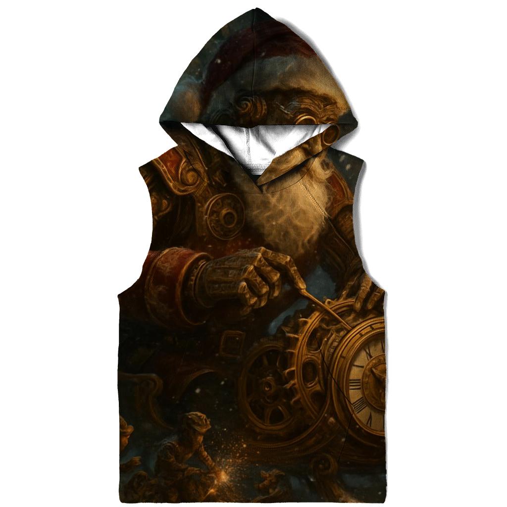 Victorian Clockwork Santa hoodies fashion