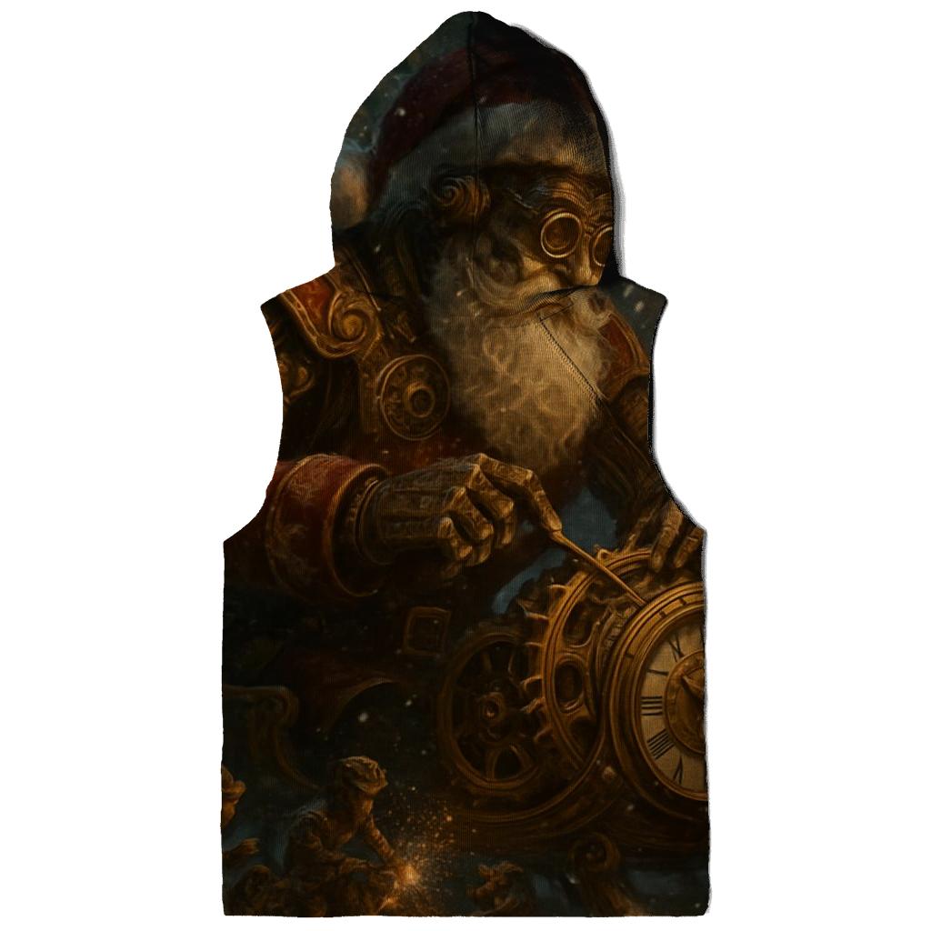 Victorian Clockwork Santa hoodies fashion