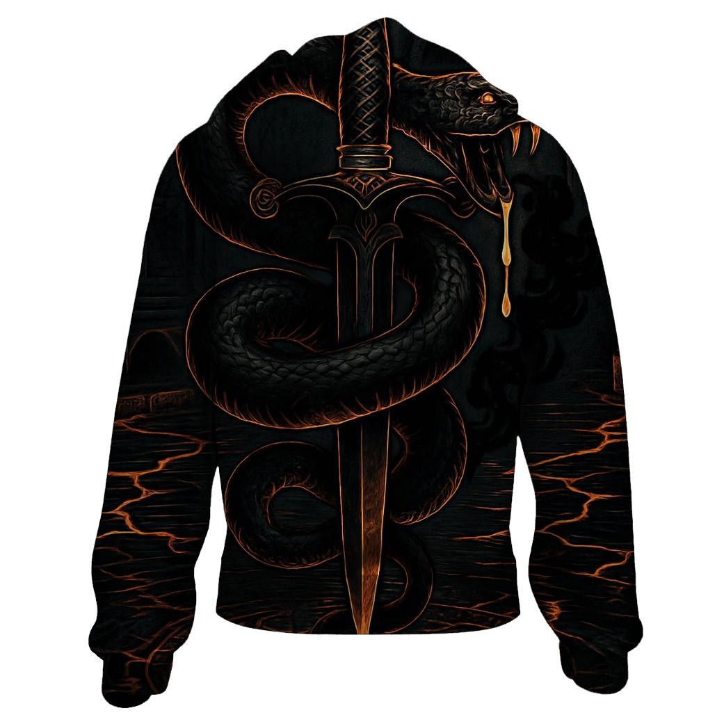 Serpent And Dagger Of The Abyss hoodie trends