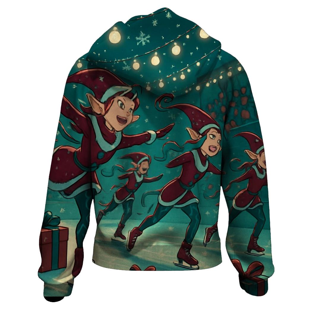 Elf Skate Parade custom hoodies