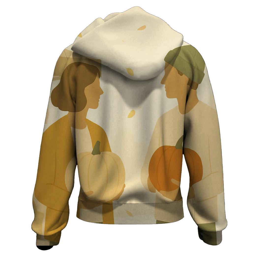 Pumpkin Market Stroll pullover hoodies