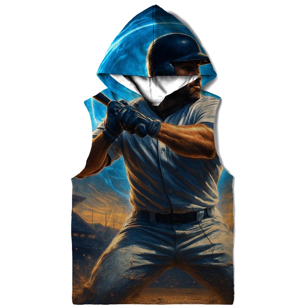 Heroic Batter Silhouette printed hoodies