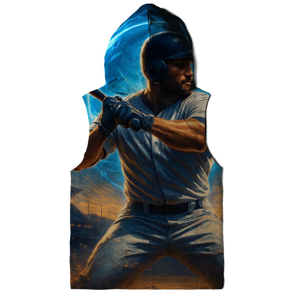 Heroic Batter Silhouette printed hoodies
