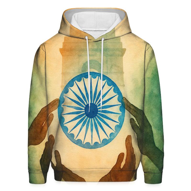 India printed hoodies