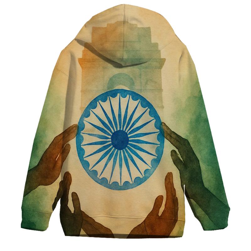 India printed hoodies
