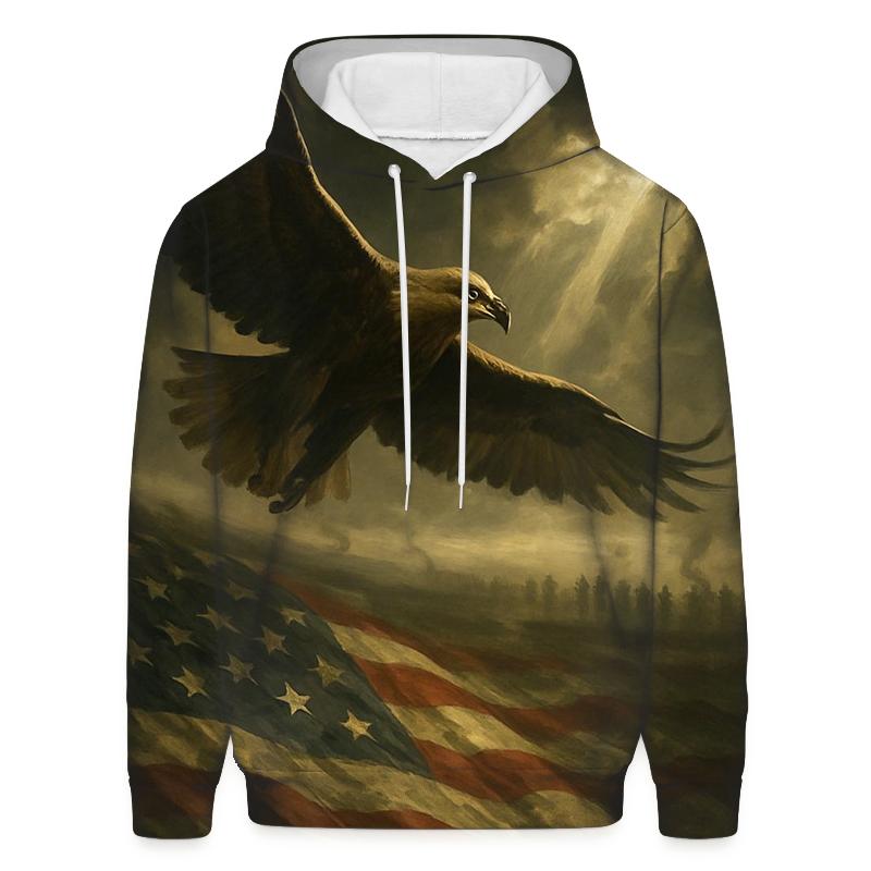 Eagle Over Valor Field pullover hoodies