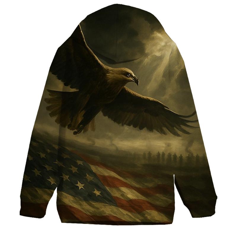 Eagle Over Valor Field pullover hoodies