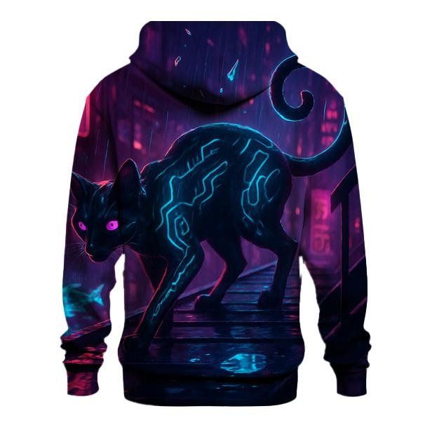 Neon Alley Nightwalker premium hoodies