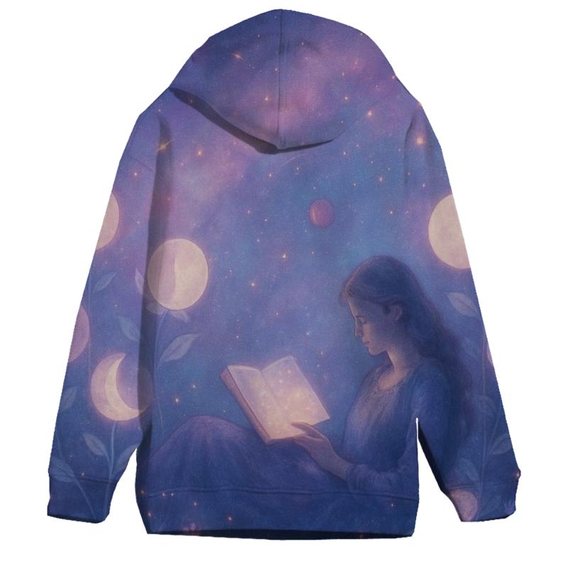 Quiet Moon Garden pullover hoodies