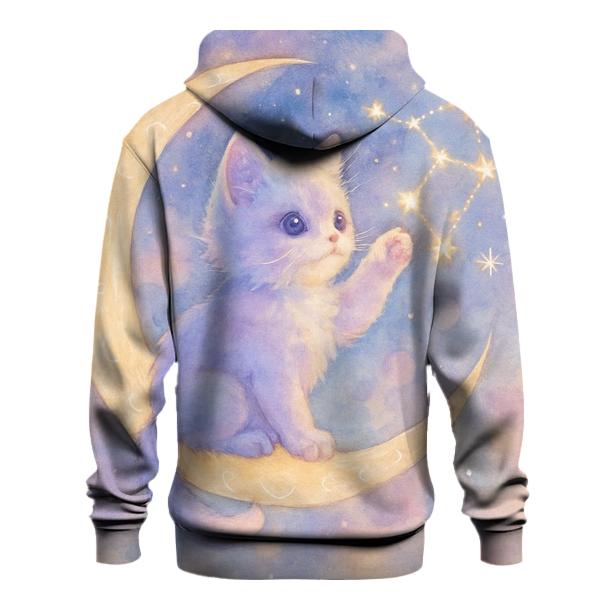 Stargazer Celestial Kitten hoodie styles