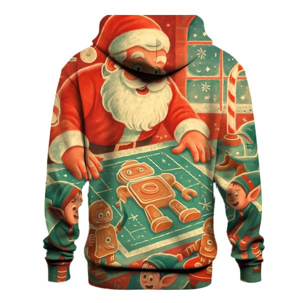 Santas Gingerbread Workshop hoodie styles