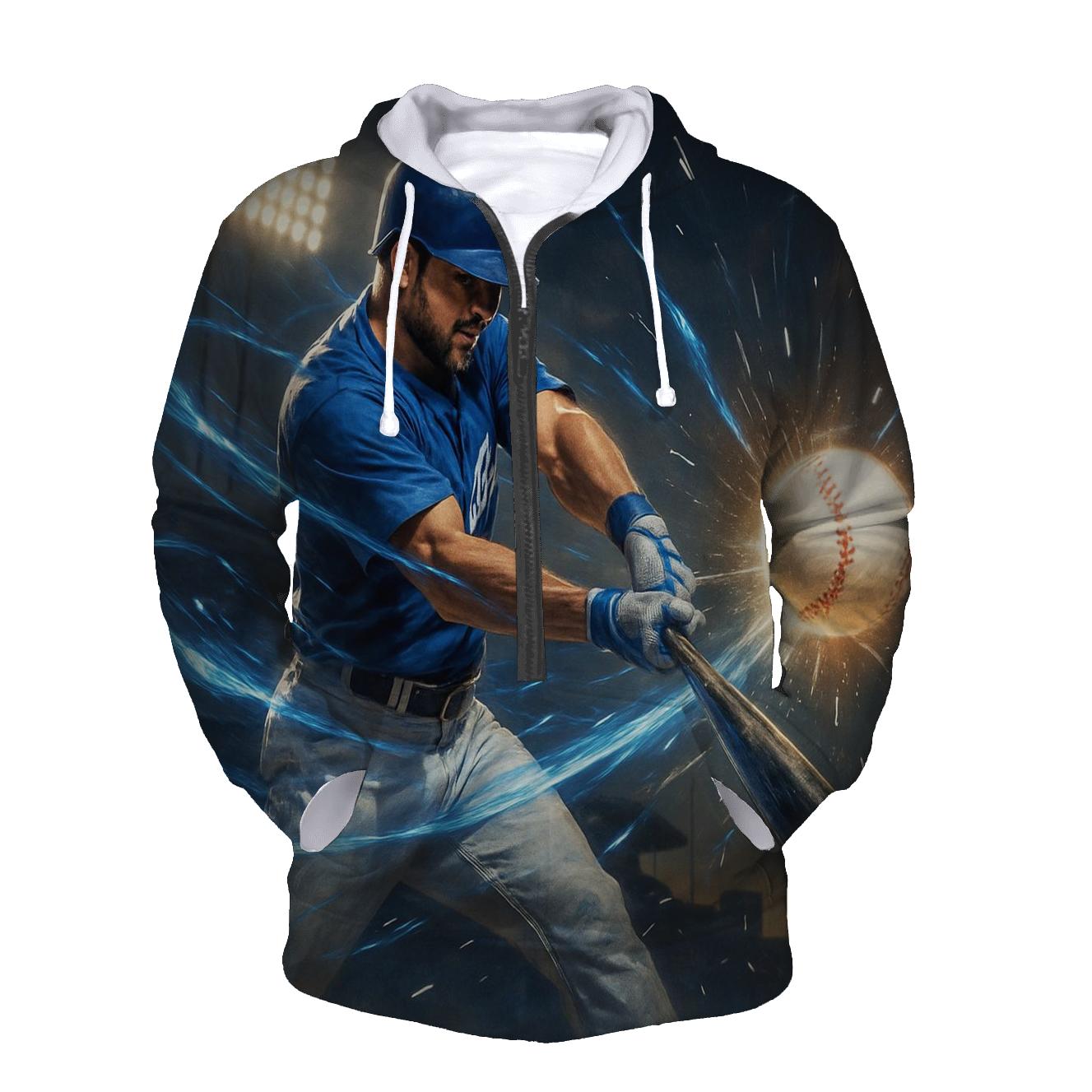 Blue Energy Swing custom hoodies