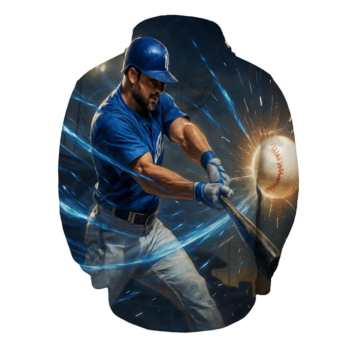 Blue Energy Swing custom hoodies