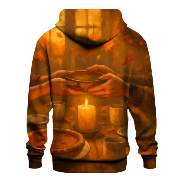 Harvest Candle Table printed hoodies