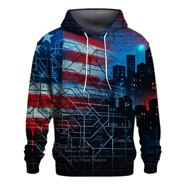 Urban Stripes graphic hoodies