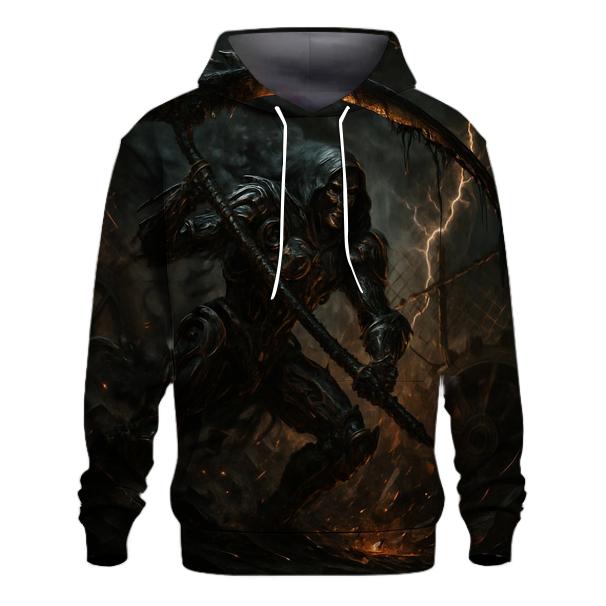 Requiem For The Iron Reaper embroidered hoodies