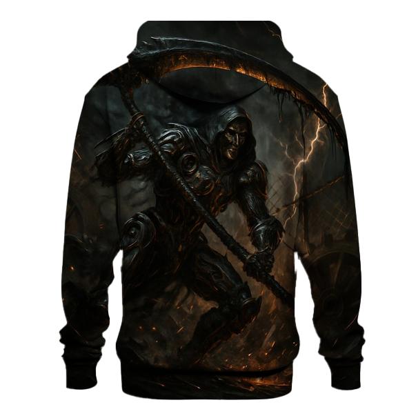 Requiem For The Iron Reaper embroidered hoodies