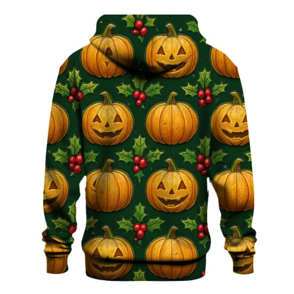 Holly Pumpkin Chevron Band hoodies fashion