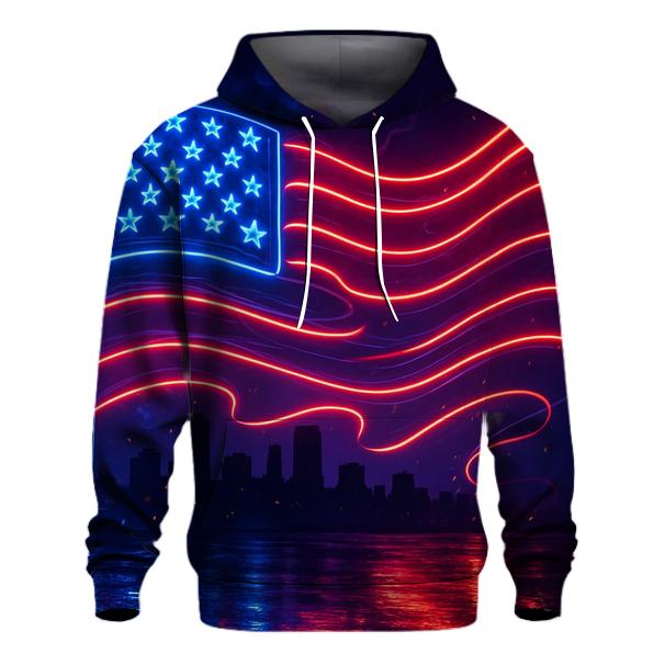 Neon Anthem lightweight hoodies
