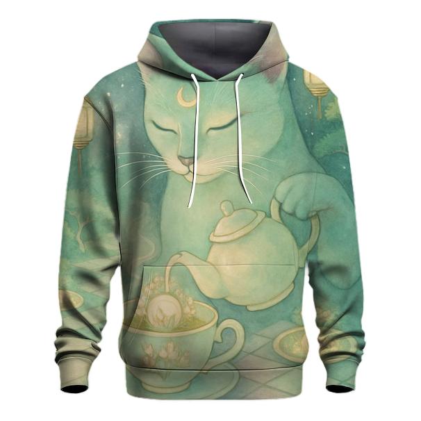 Mystic Tea Garden Familiar zip-up hoodies