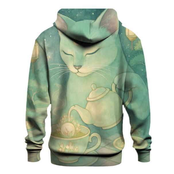 Mystic Tea Garden Familiar zip-up hoodies
