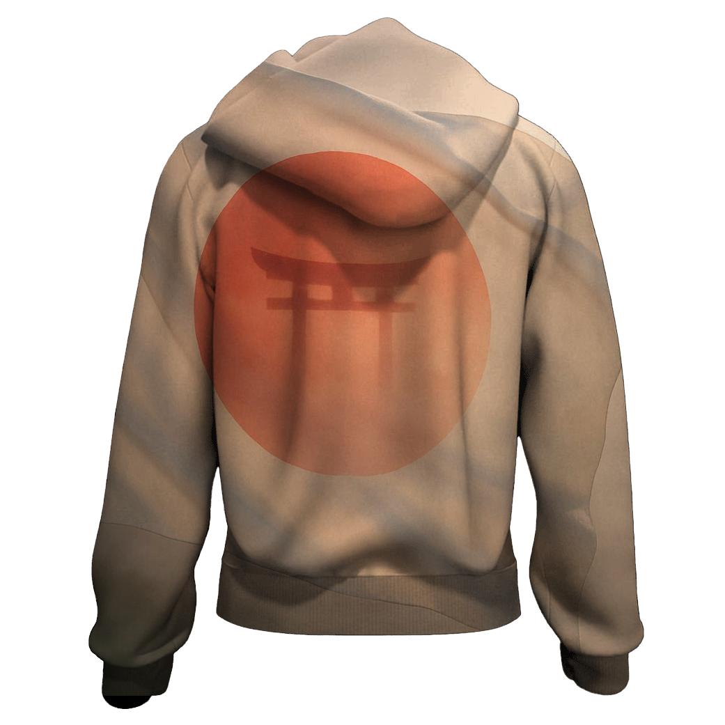 Japan printed hoodies