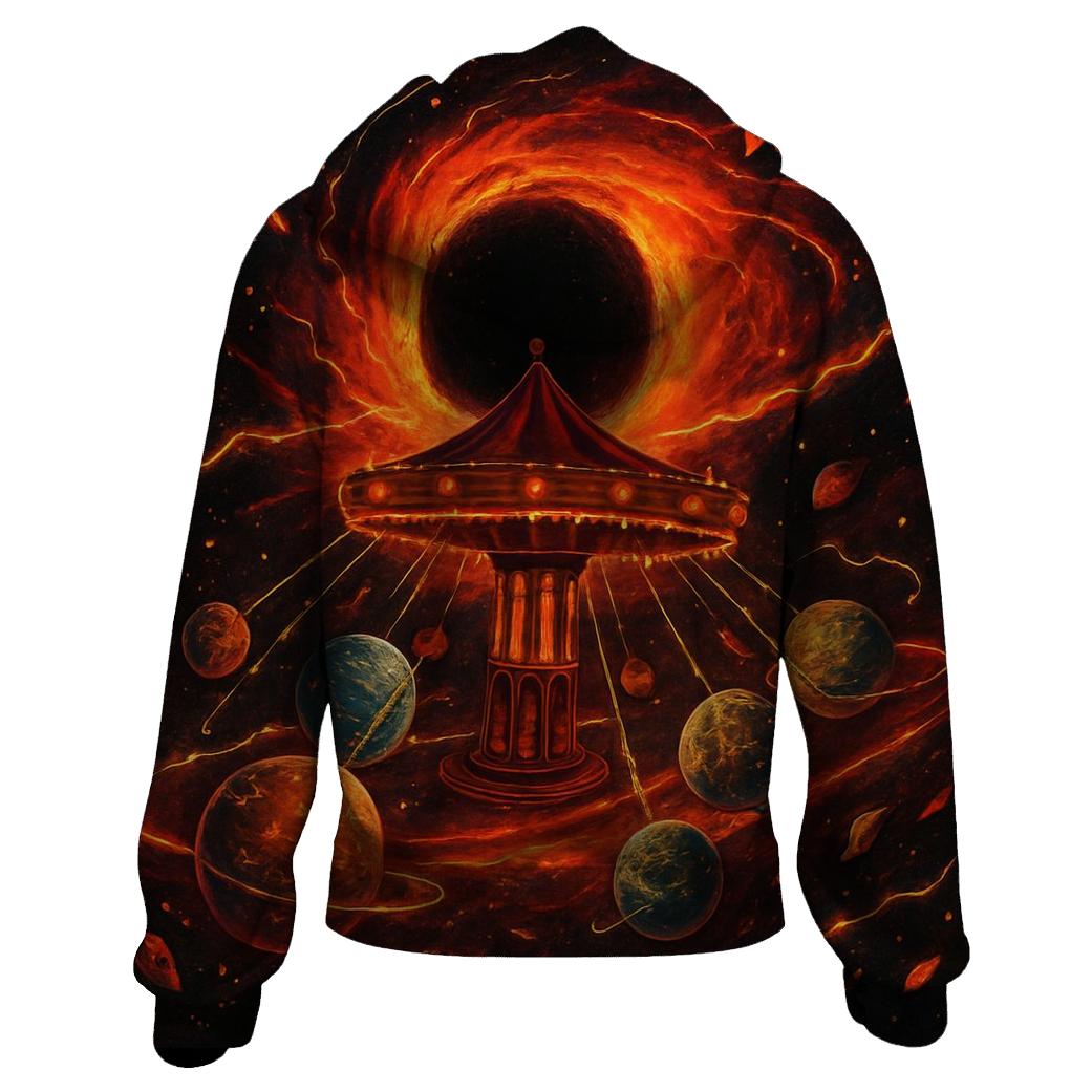Black Hole Carousel custom hoodies