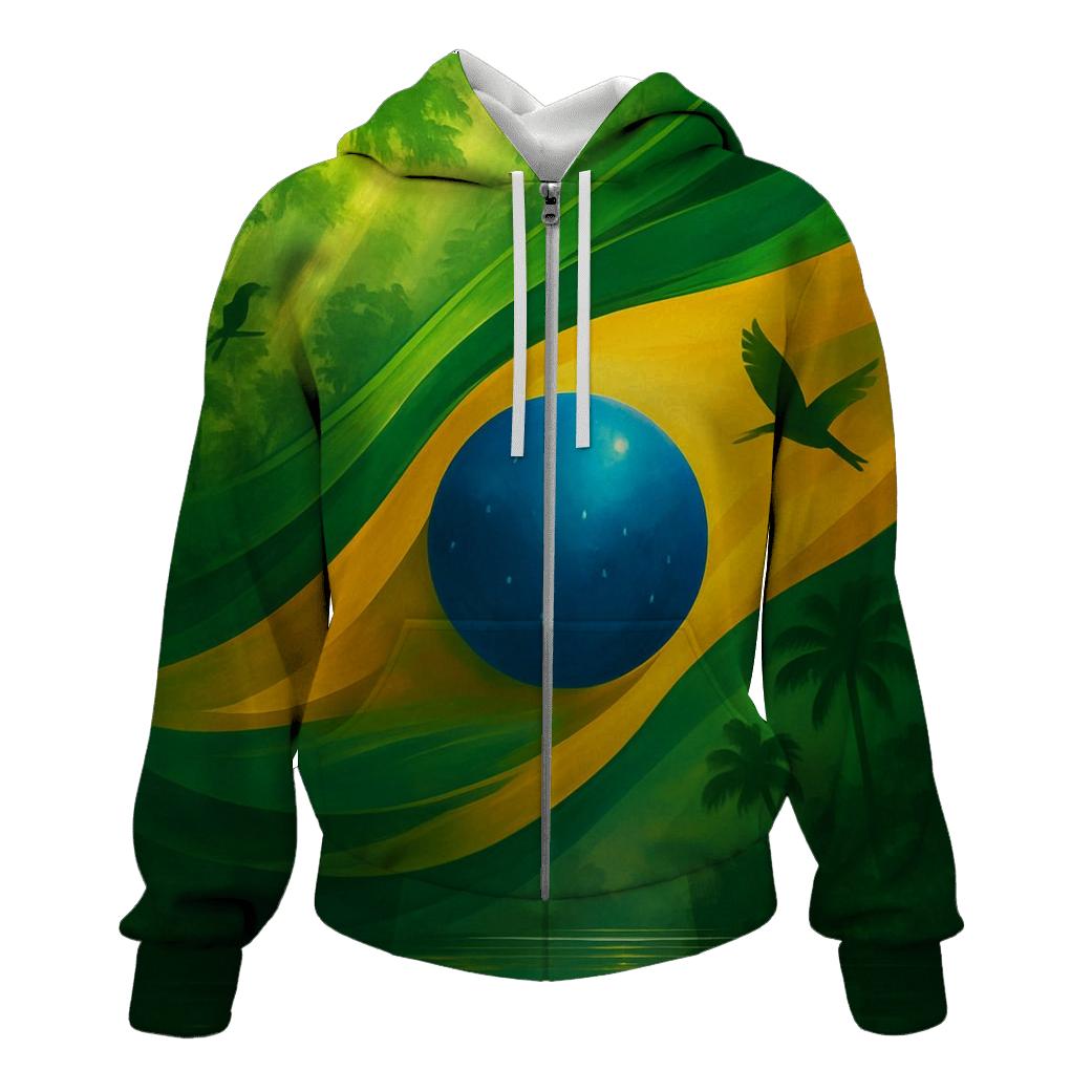 Brazil pullover hoodies