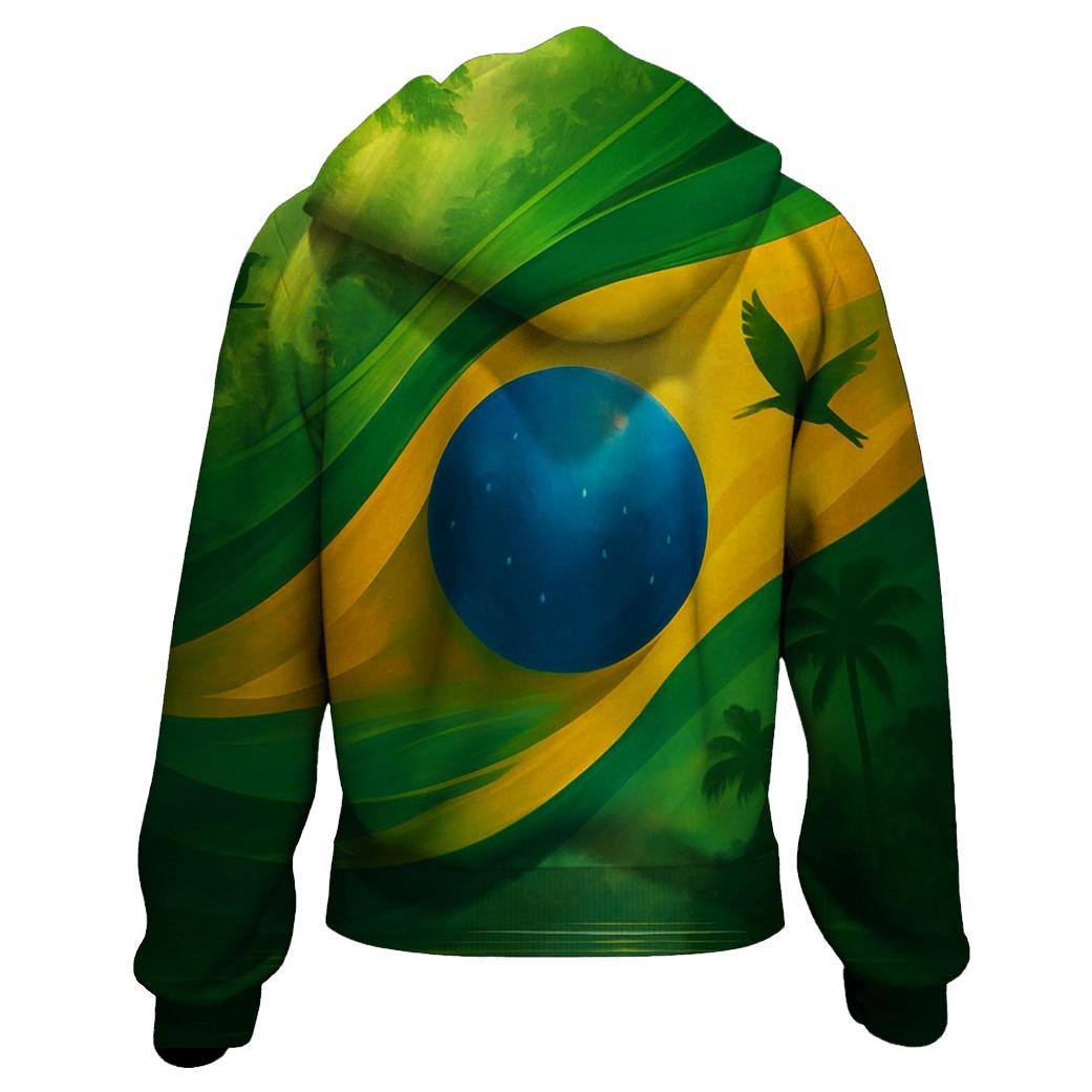 Brazil pullover hoodies