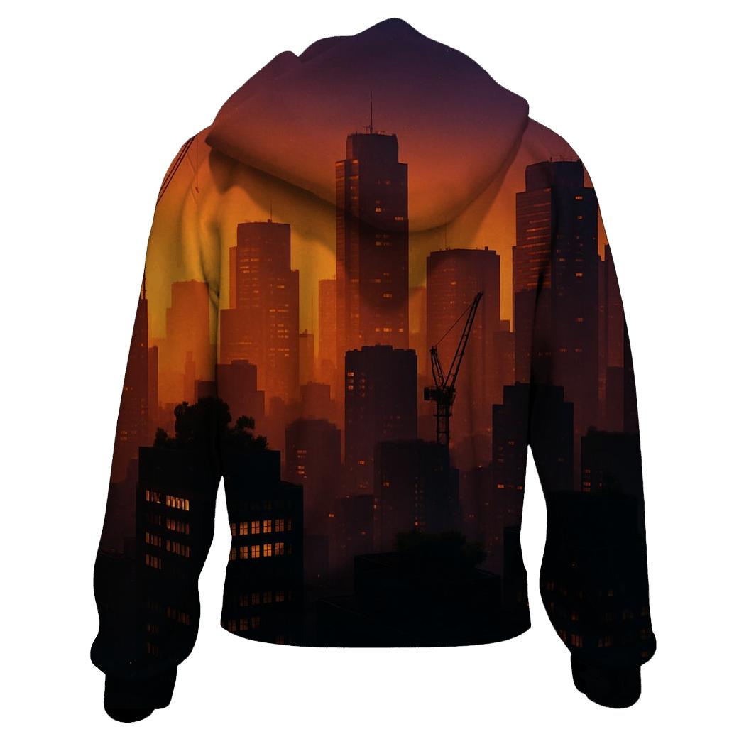 City Gold Hour printed hoodies
