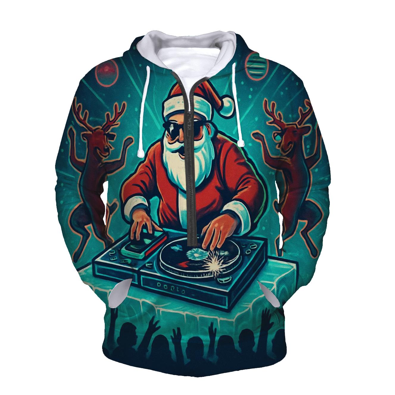 DJ Claus Winter Club hoodie styles
