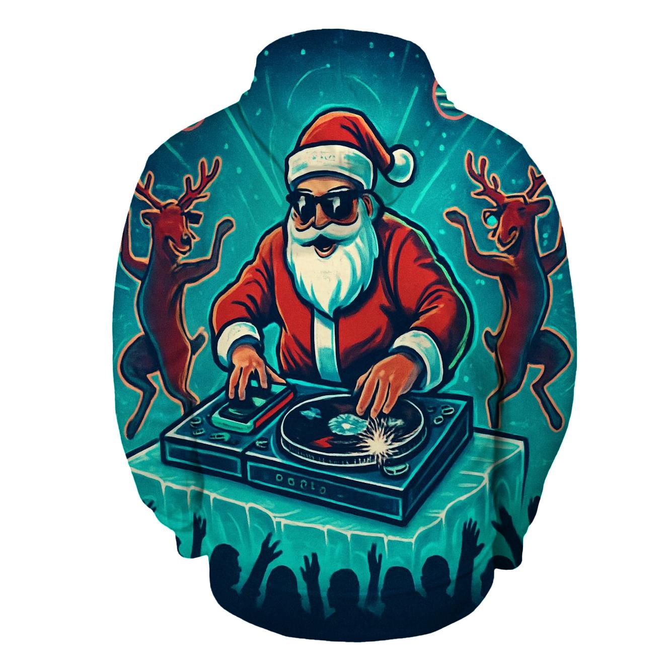 DJ Claus Winter Club hoodie styles
