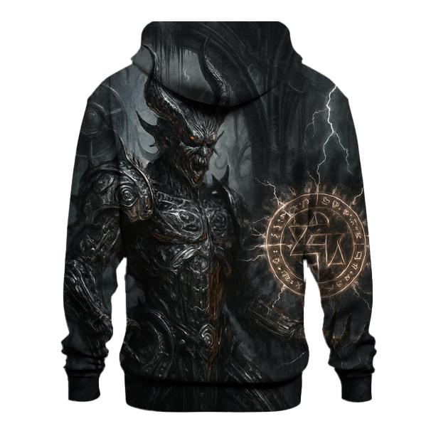 Circuit Of The Occult Engine embroidered hoodies