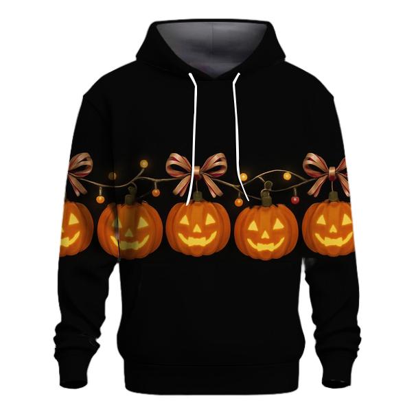 Garland Pumpkin Border Repeat hoodie designs