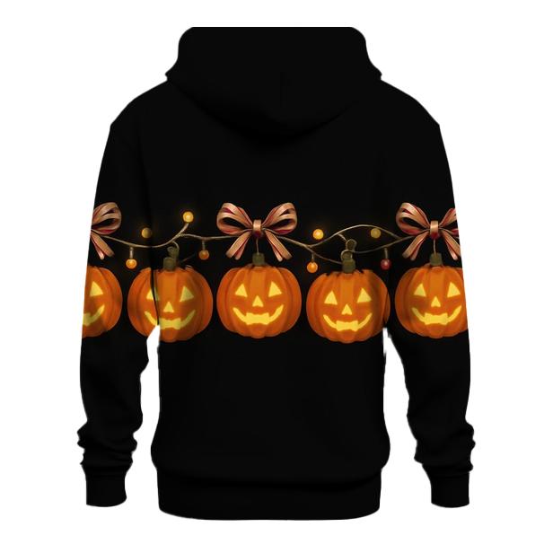 Garland Pumpkin Border Repeat hoodie designs