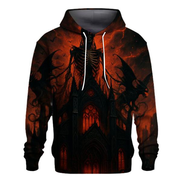 Echoes Of The Black Cathedral zip-up hoodies