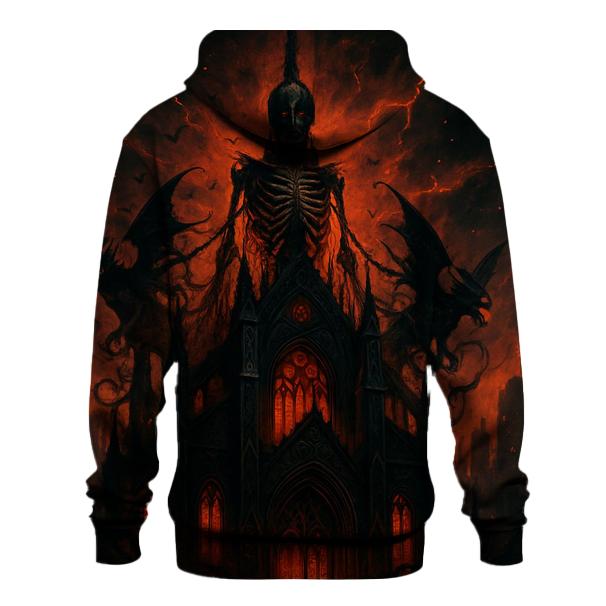 Echoes Of The Black Cathedral zip-up hoodies