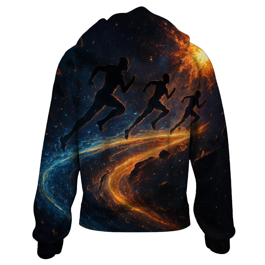 Comet Tail Runners premium hoodies