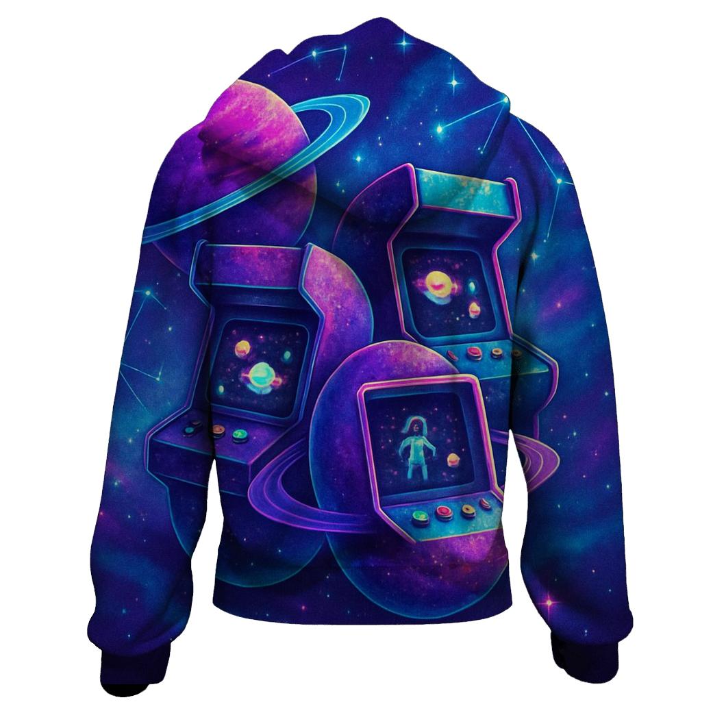 Retro Planet Arcade heavyweight hoodies