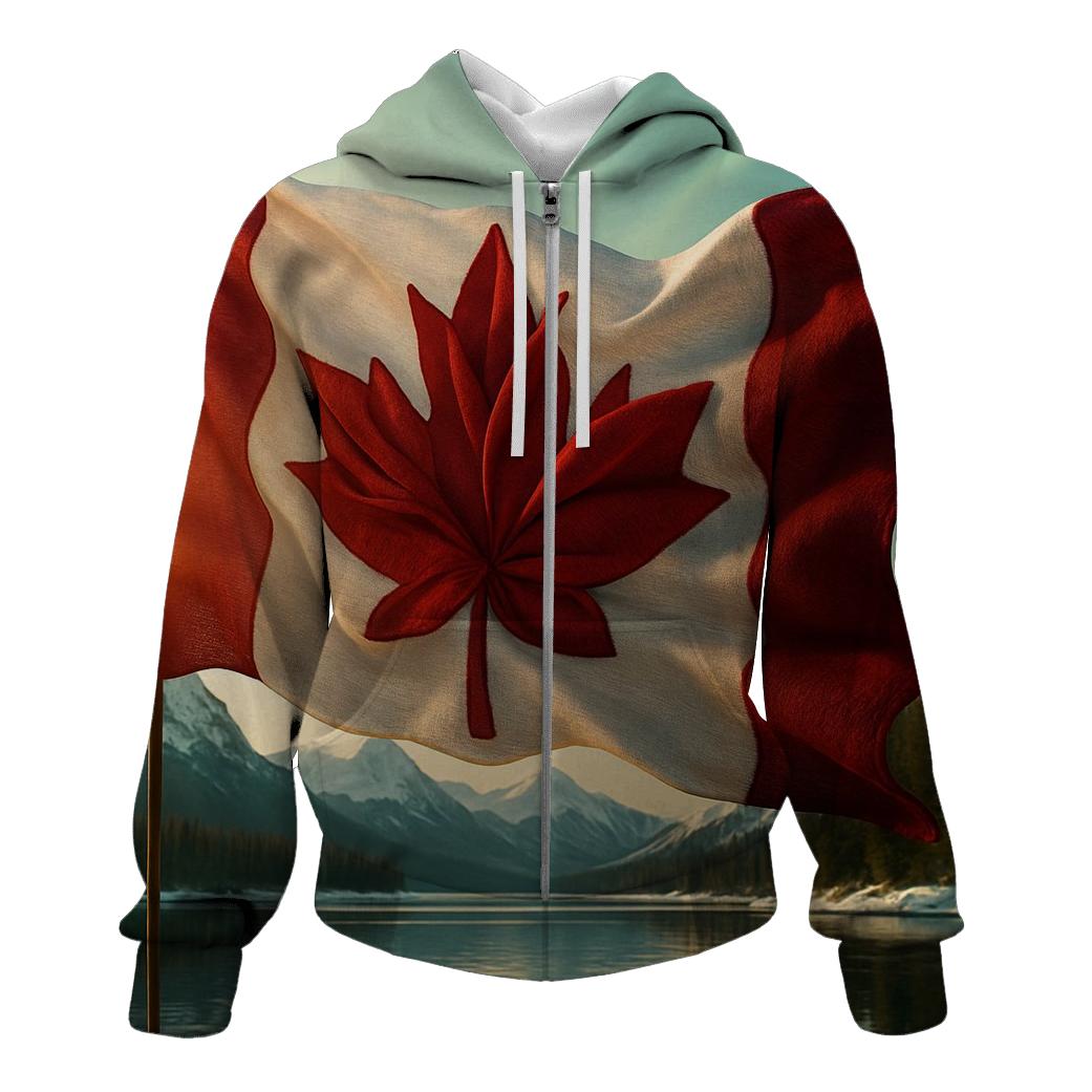 Canada zip-up hoodies
