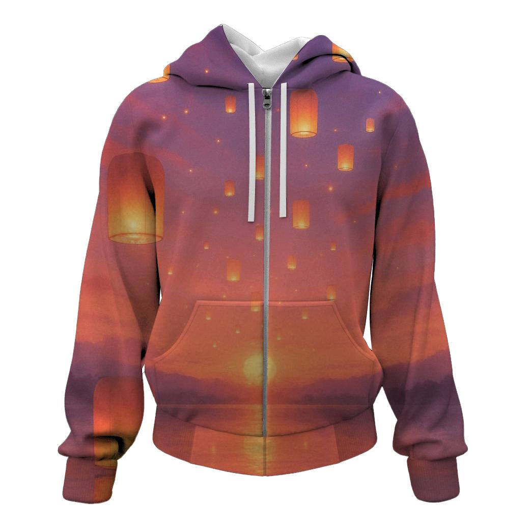 Lanterns Over Lake designer hoodies