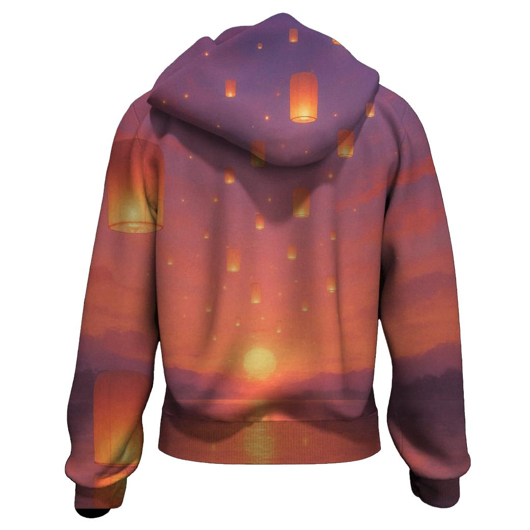 Lanterns Over Lake designer hoodies