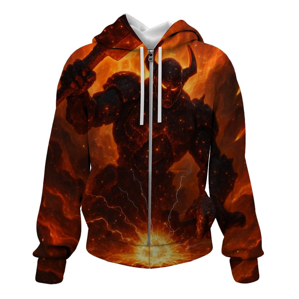 Solar Forge Titan zip-up hoodies