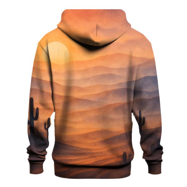 Desert Long Shadows graphic hoodies