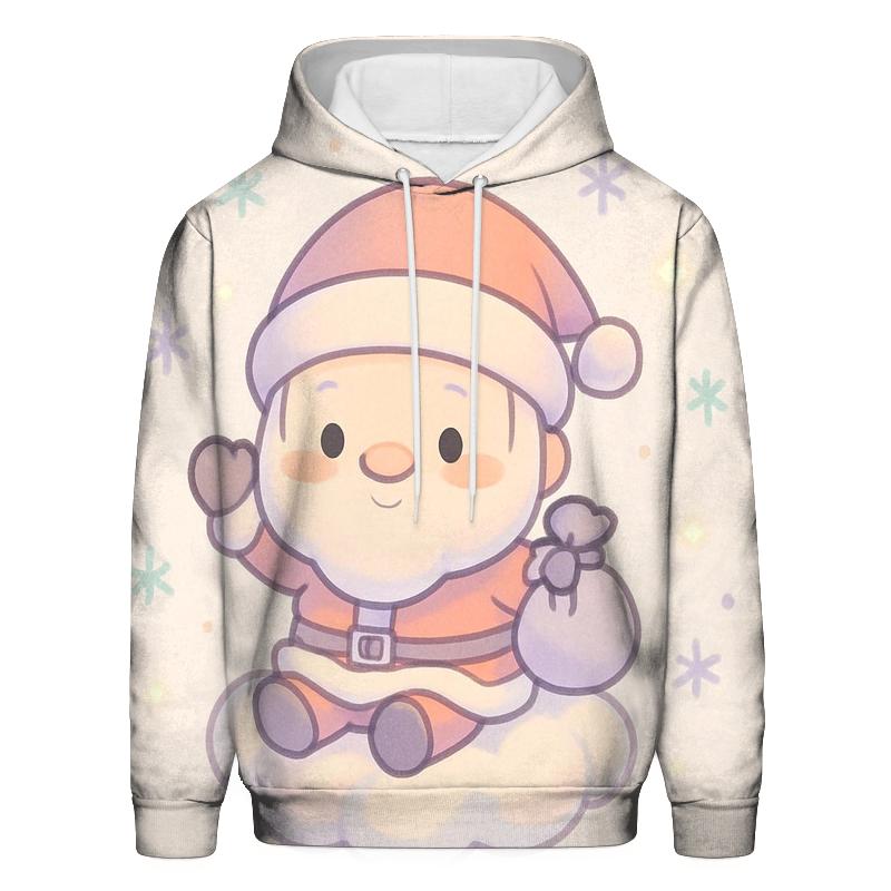 Chibi Candy Cloud Santa premium hoodies