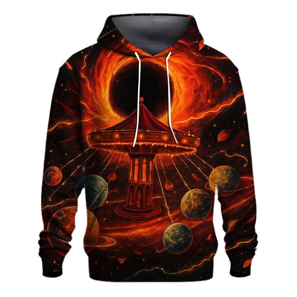 Black Hole Carousel premium hoodies