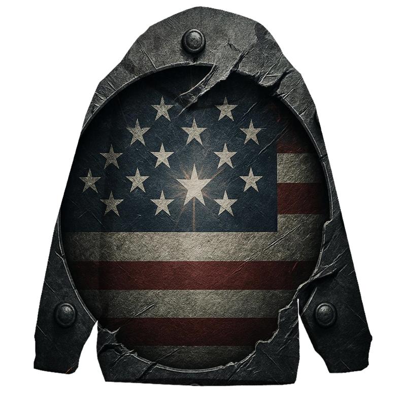 Steel And Stars Emblem lightweight hoodies