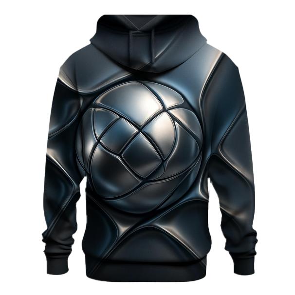 Molten Geometry zip-up hoodies