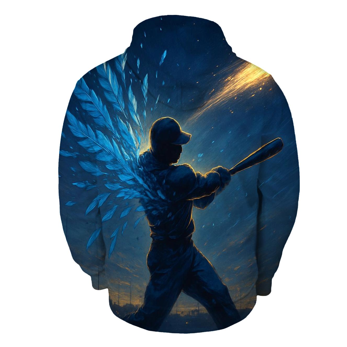 Feathered Home Run Blue Jays hoodies fashion